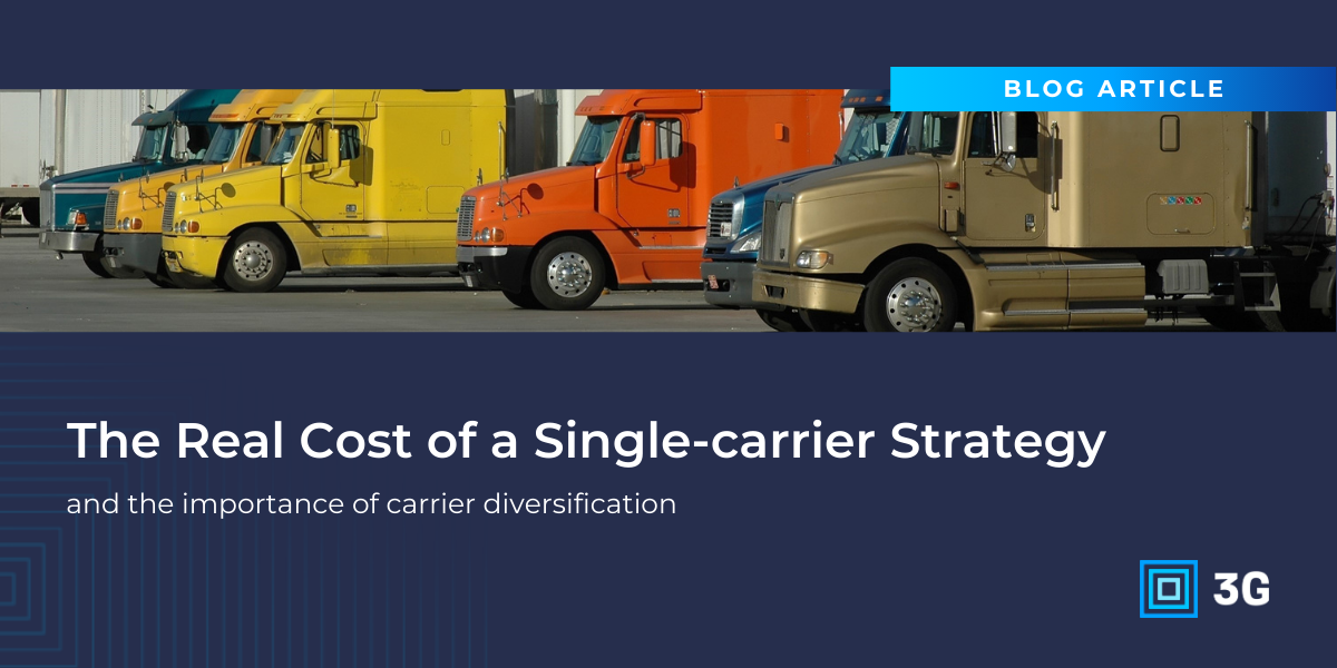 The Real Cost of a Single-carrier Strategy
