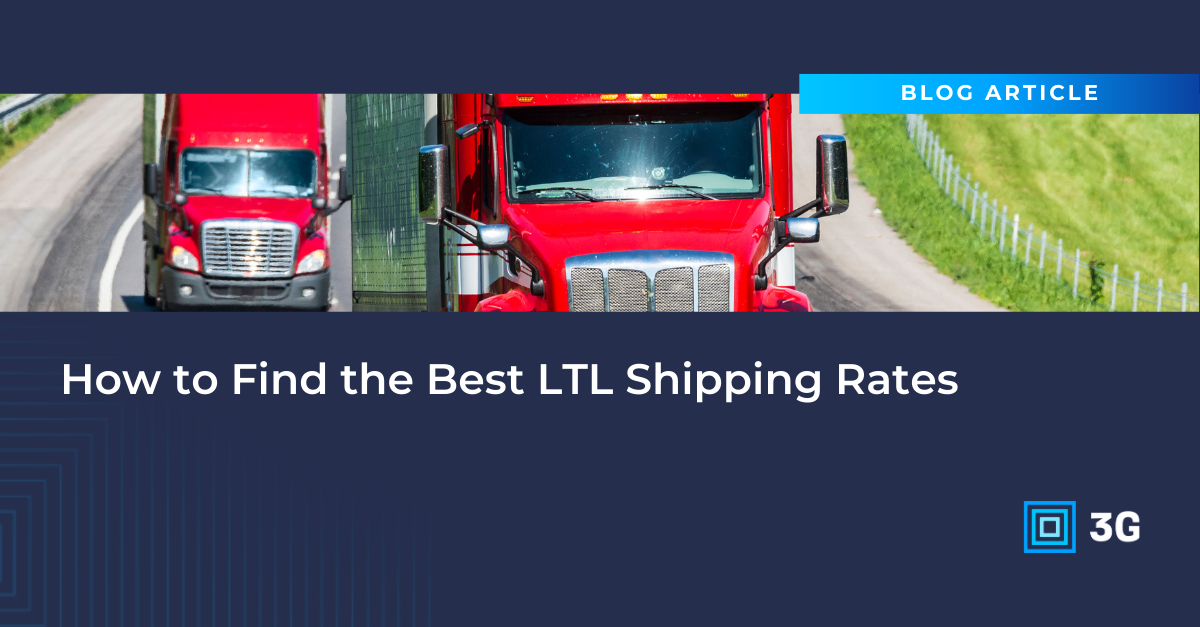 How to Find the Best LTL Shipping Rates