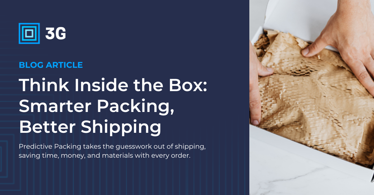 Think Inside the Box: Smarter Packing, Better Shipping